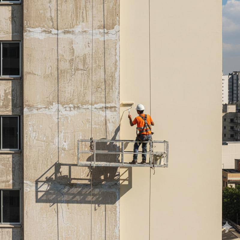 Reparo de Fachada - Horto — Teresina