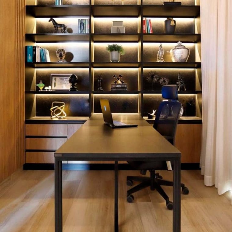 Closet e home office planejados da Doutor Ajeita